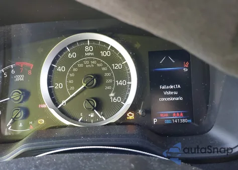 2020 Toyota Corolla Le z USA, uszkodzony, nr VIN 5YFEPRAE7LP142792